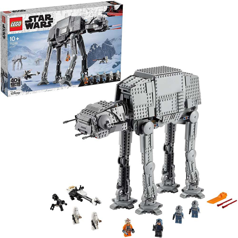 LEGO Star Wars - AT-AT 75288 Voorkant Doos met Set