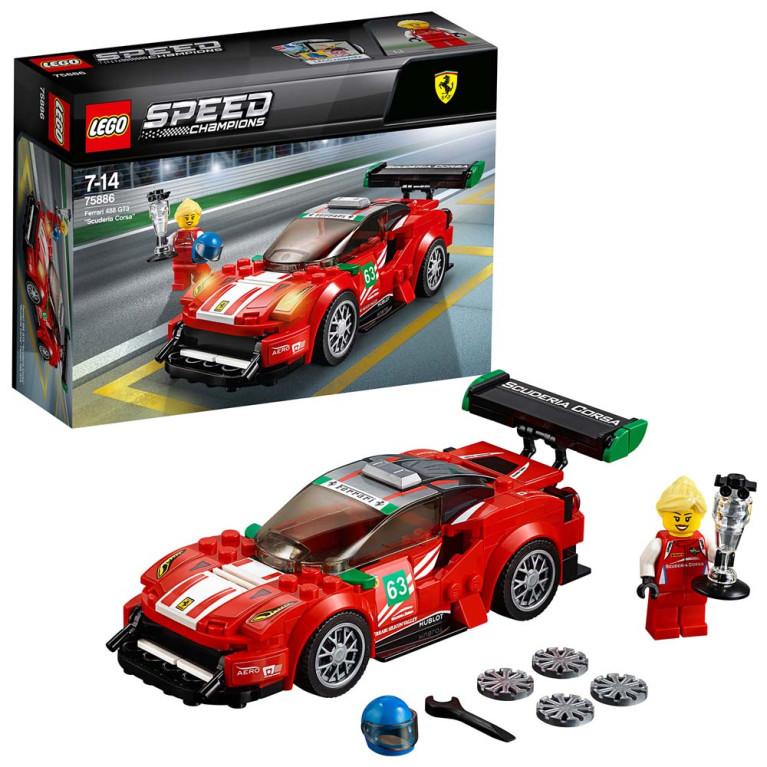 LEGO Speed Champions - Ferrari 488 GT3 Scuderia Corsa 75886