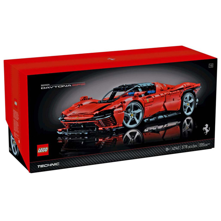 LEGO Technic - Ferrari Daytona SP3 42143 - Voorkant doos