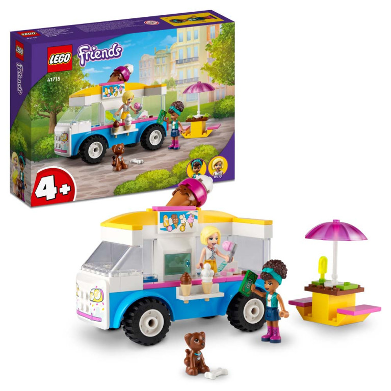 LEGO Friends - Ice-Cream Truck - Voorkant Doos met Set