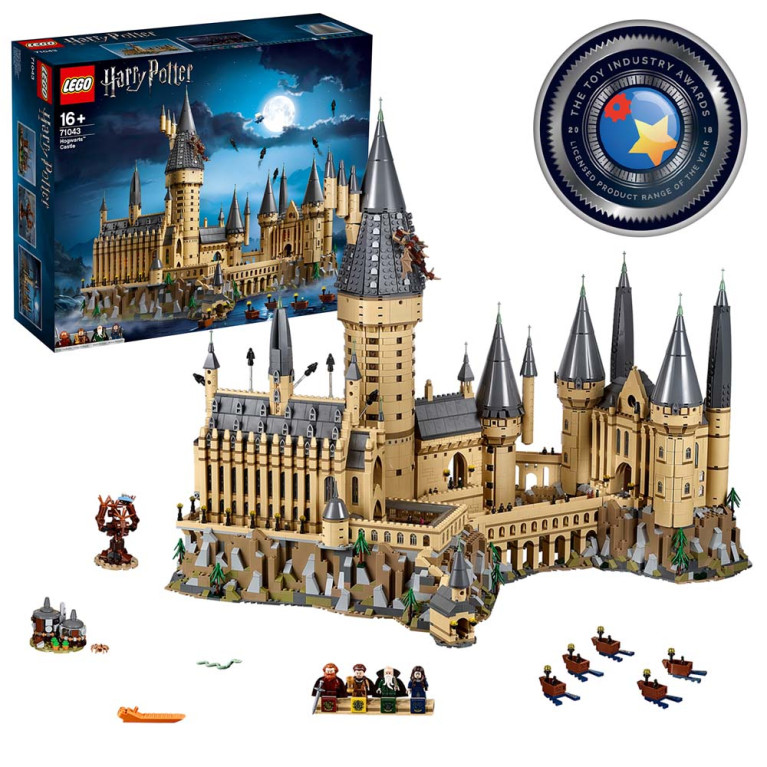 LEGO Harry Potter - Hogwarts Castle 71043 Voorkant Doos met Set