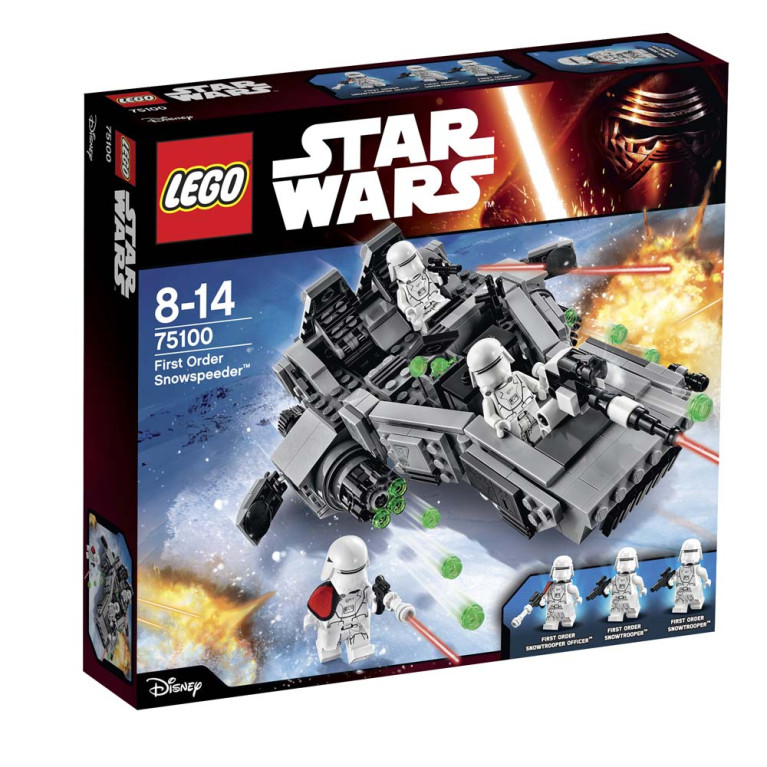 LEGO Star Wars - First Order Snowspeeder™ 75100 - Voorkant Doos