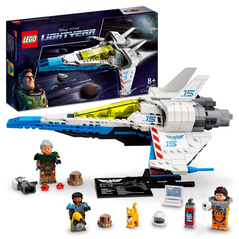 LEGO Lightyear - XL-15 Spaceship 76832 - Voorkant Doos met Set