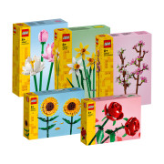 LEGO Flowers Bundel: 40647, 40460, 40524, 40747 en 40725