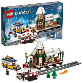 LEGO Creator Expert - Winter Village Station 10259 Voorkant Doos met Set