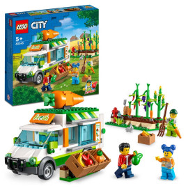 LEGO City - Farmers Market Van 60345 - Voorkant