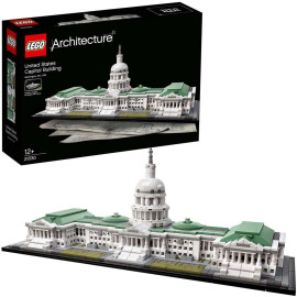 LEGO Architecture - United States Capitol Building 21030 Vorkant Doos met Set