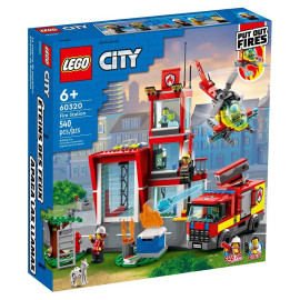 LEGO City - Fire Station 60320 - Voorkant Doos
