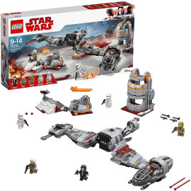 LEGO Star Wars - Defense of Crait 75202 Voorkant Doos met Set