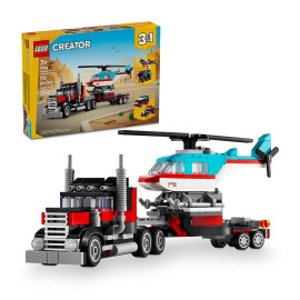 LEGO Creator 3in1 - Flatbed Truck with Helicopter 31146