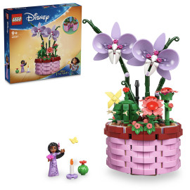 LEGO Disney - Isabela's Flowerpot 43237 - doos en gebouwd product