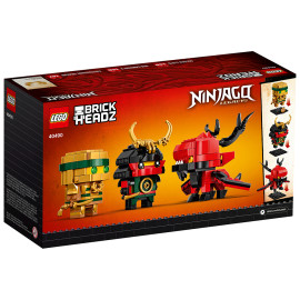LEGO Brickheadz - NINJAGO 10 40490 - Voorkant doos