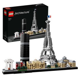 LEGO Architecture - Paris 21044 Voorkant Doos met Set