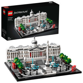 LEGO Architecture - Trafalgar Square 21045 Voorkant Doos met Set