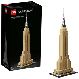 LEGO Architecture - Empire State Building 21046 Voorkant Doos met Set
