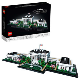 LEGO Architecture - The White House 21054 Voorkant Doos met Set