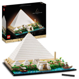 LEGO Architecture - Great Pyramid of Giza - Voorkant Doos met Set