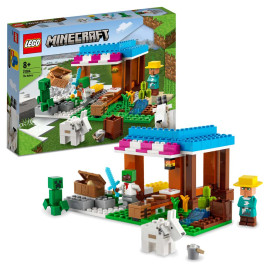 LEGO Minecraft - The Bakery - Voorkant Doos met Set