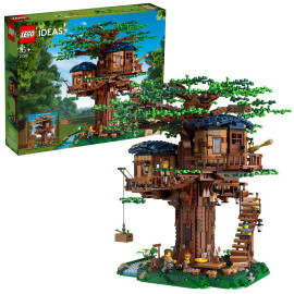 LEGO Ideas - Tree House 21318 Voorkant Doos met Set