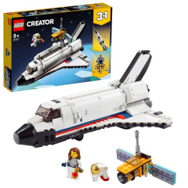 LEGO Creator 3in1 - Space Shuttle Adventure 31117 Voorkant Doos met Set