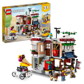 LEGO Creator 3in1 - Downtown Noodle Shop - Voorkant Doos met Set