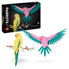 LEGO Art - The Fauna Collection - Macaw Parrots 31211 - voorkant doos