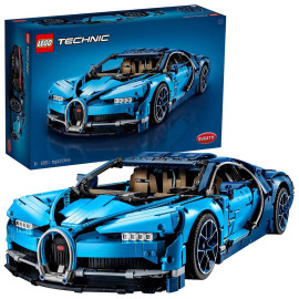 LEGO Technic - Bugatti Chiron 42083 Voorkant Doos met Set