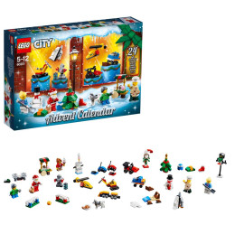 LEGO City - 2018 Advent Calendar 60201 Voorkant Doos met Set