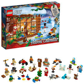 LEGO City - 2019 Advent Calendar 60235 Voorkant Doos met Set