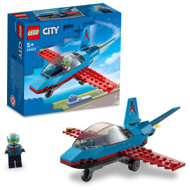 LEGO City - Stunt Plane 60323 - Voorkant Doos met Set