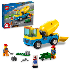 LEGO City - Cement Mixer Truck 60325 - Voorkant Doos met Set