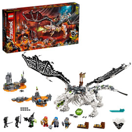 LEGO Ninjago - Skull Sorcerer's Dragon 71721 - Voorkant Doos met Set