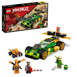 LEGO Ninjago - Lloyds Racing Car 71763 - Voorkant Doos met Set