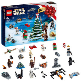 LEGO Star Wars - 2019 Advent Calendar 75245 Voorkant Doos met Set