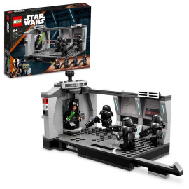 LEGO Star Wars - Dark Trooper Attack 75324  - Voorkant Doos met Set