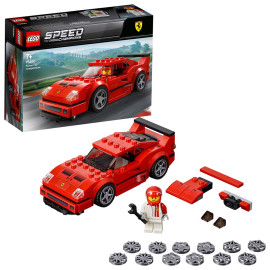 LEGO Speed Champions - Ferrari F40 Competizione 75890 Voorkant Doos met Set