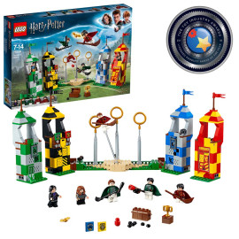 LEGO Harry Potter - Quidditch Match 75956 Voorkant Doos met Set