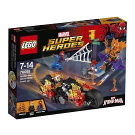LEGO Marvel - Spider-Man: Shost Riding Team up 76058 - Voorkant Doos