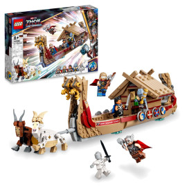  LEGO Marvel Super Heroes - The Goat Boat 76208 - Voorkant set
