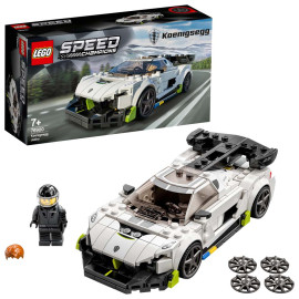 LEGO Speed Champions - Koenigsegg Jesko 76900 Voorkant Doos met Set
