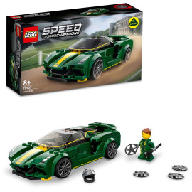 LEGO Speed Champions - Lotus Evija 76907  - Voorkant Doos met Set