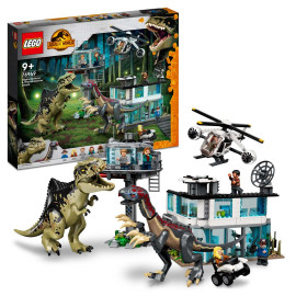 LEGO Jurassic World - Giganotosaurus & Therizinosaurus attack 76949  - Voorkant