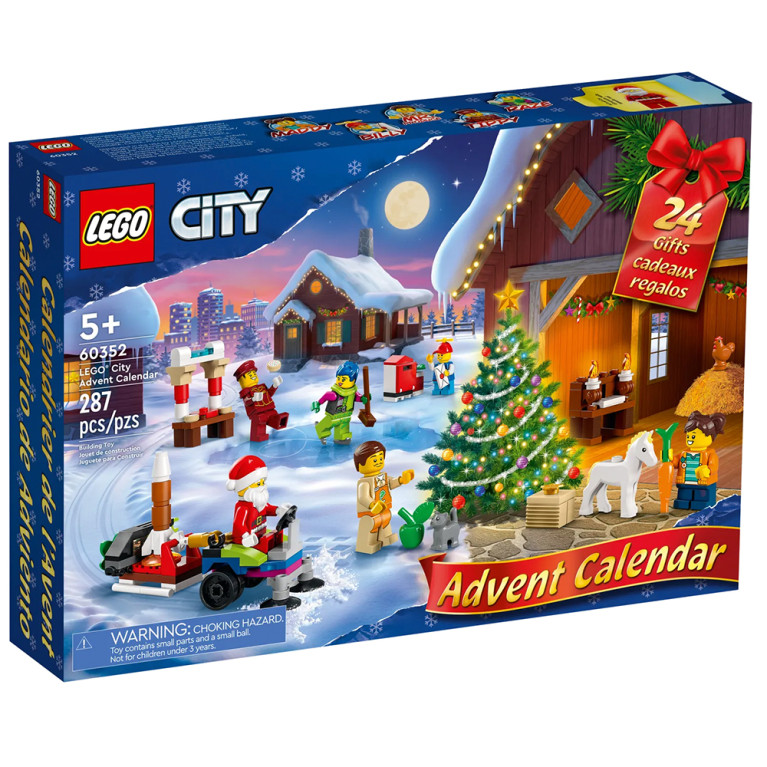 LEGO CIty - Advent Calendar 60352 - Voorkant doos