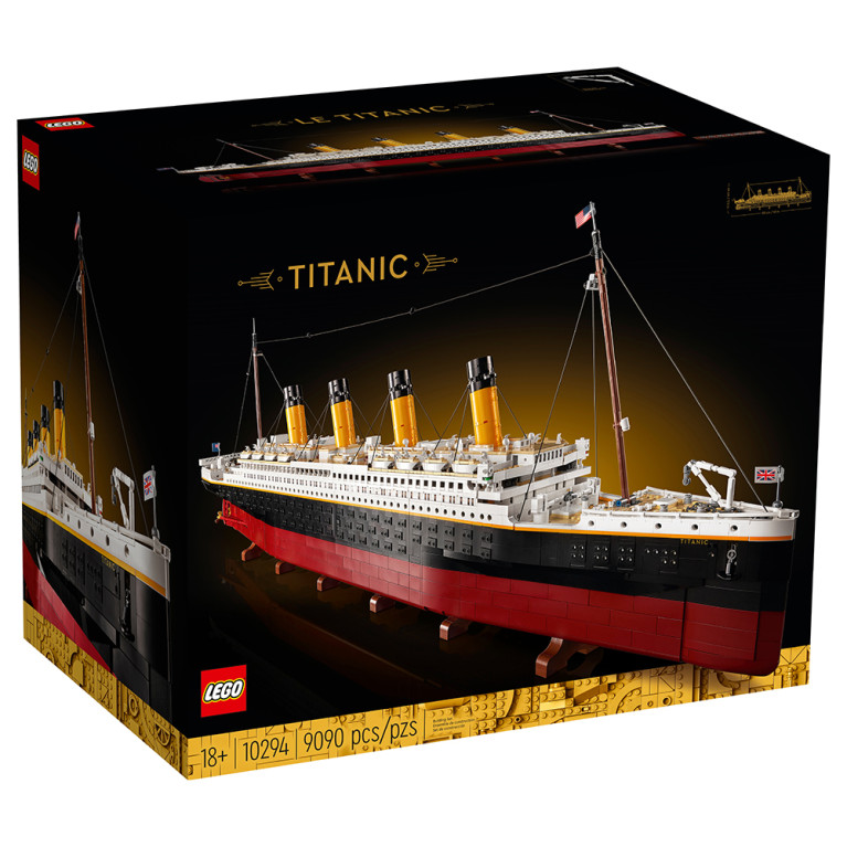 LEGO Icons - Titanic 10294 - voorkant doos