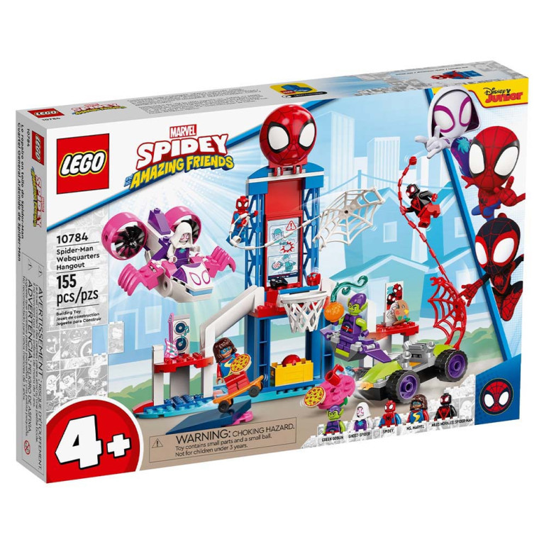 LEGO Marvel Spiderman - Spider-Man Webquarters Hangout 10784 - Voorkant doos