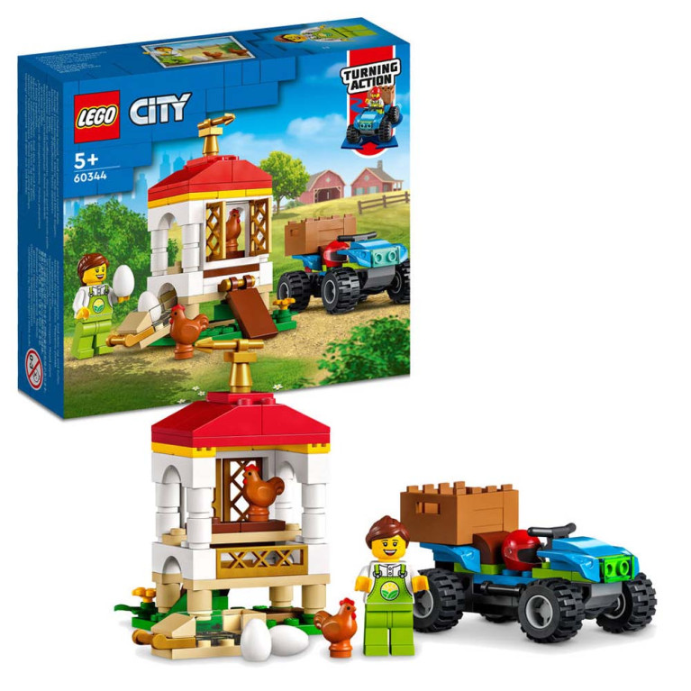 LEGO City - Chicken Henhouse 60344 - Voorkant