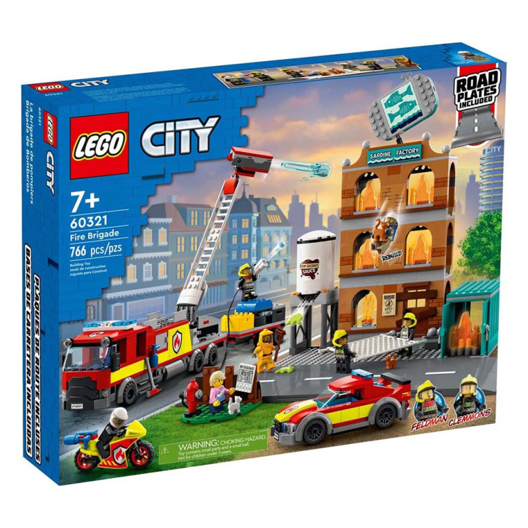 LEGO City - Fire Brigade 60321 - Voorkant Doos