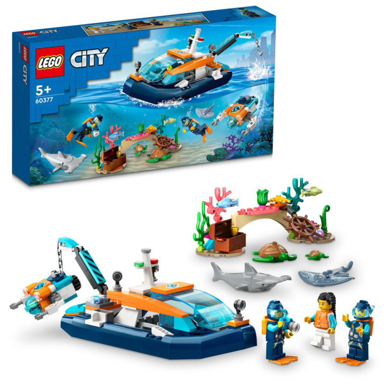 LEGO City - Explorer Diving Boat 60377