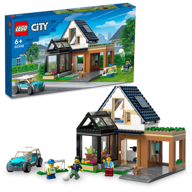 LEGO City - Family House and Electric Car 60398