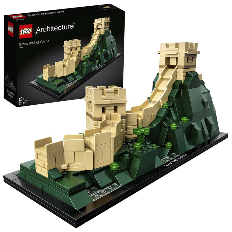 LEGO Architecture - Great Wall of China 21041 Voorkant Doos met Set